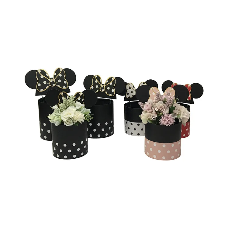Beauty eco-friendly big flower box customized fancy packaging with factory price
