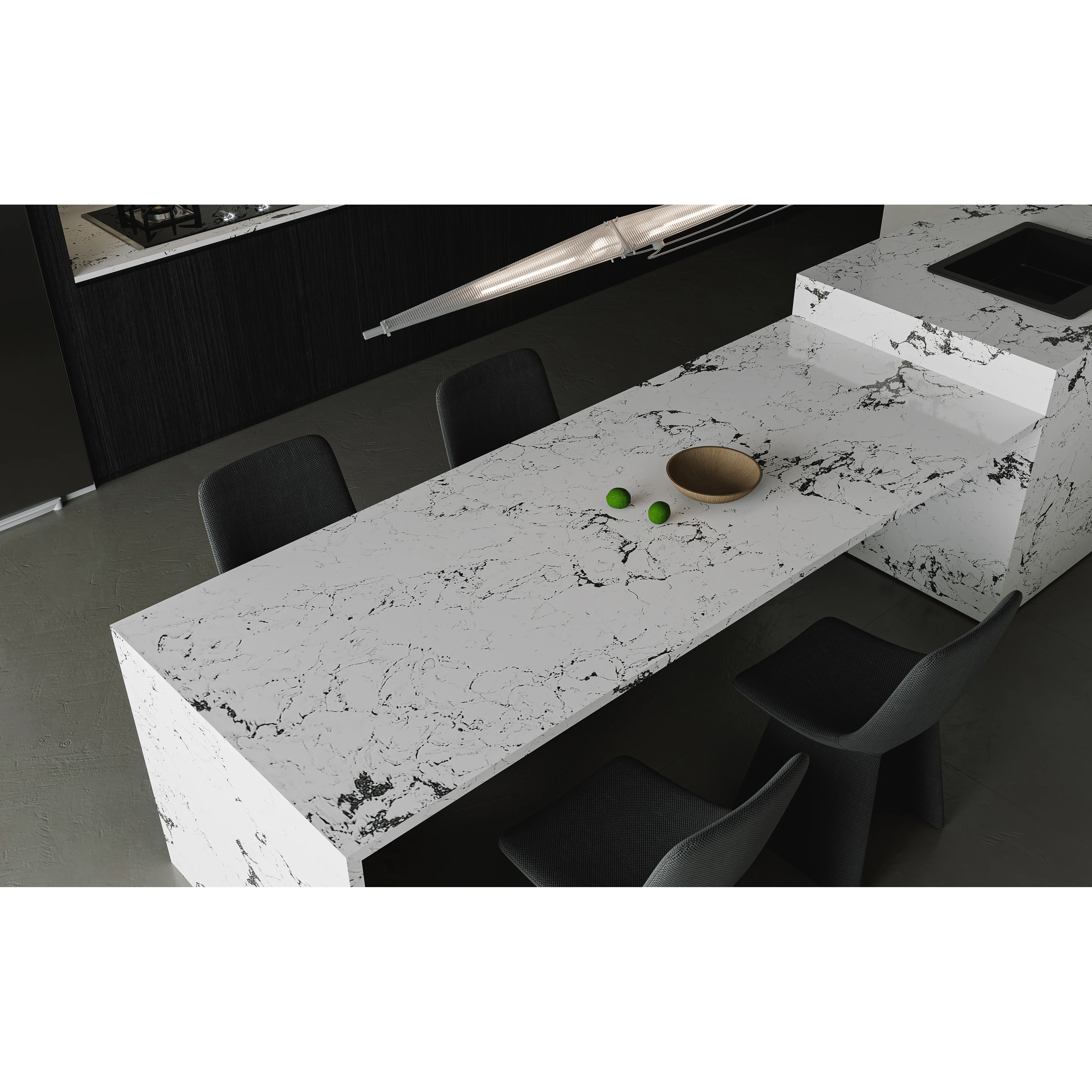 High Quality 2cm 3cm Artificial Quartz Stone Slabs for Kitchen Table Top Sheet