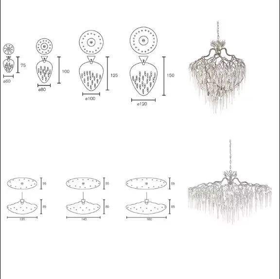 Горячая распродажа люстры дизайнерская лестница в стиле АР-деко большая Серебряная Золотая люстра виде капли дождя
