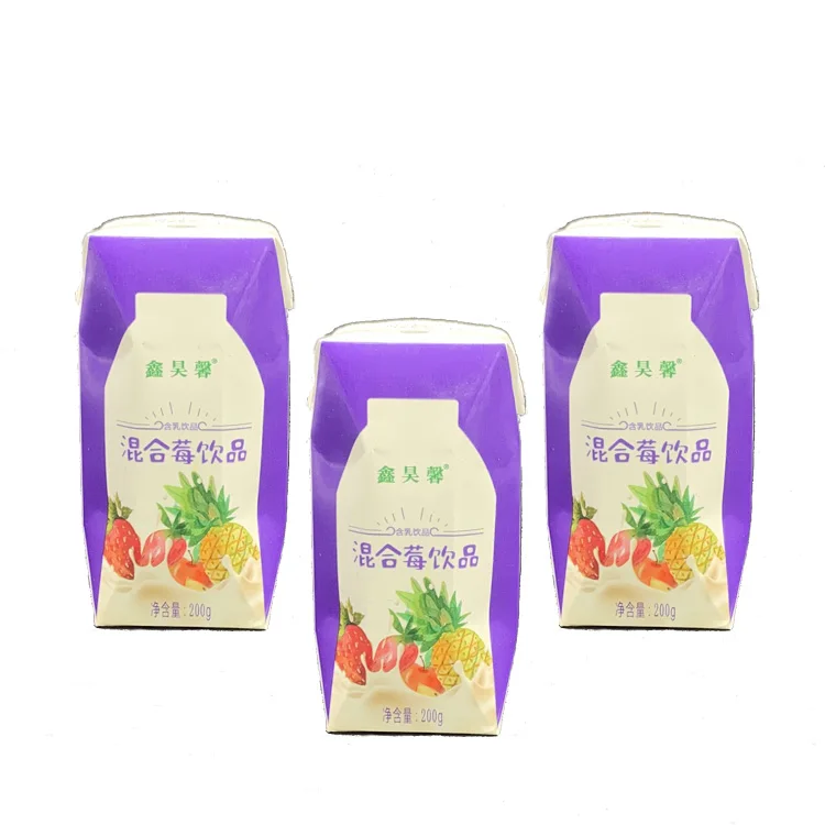 
Professional Factory Made Hot Sale Flavored Drinks Milk Shake Fruity Milk 