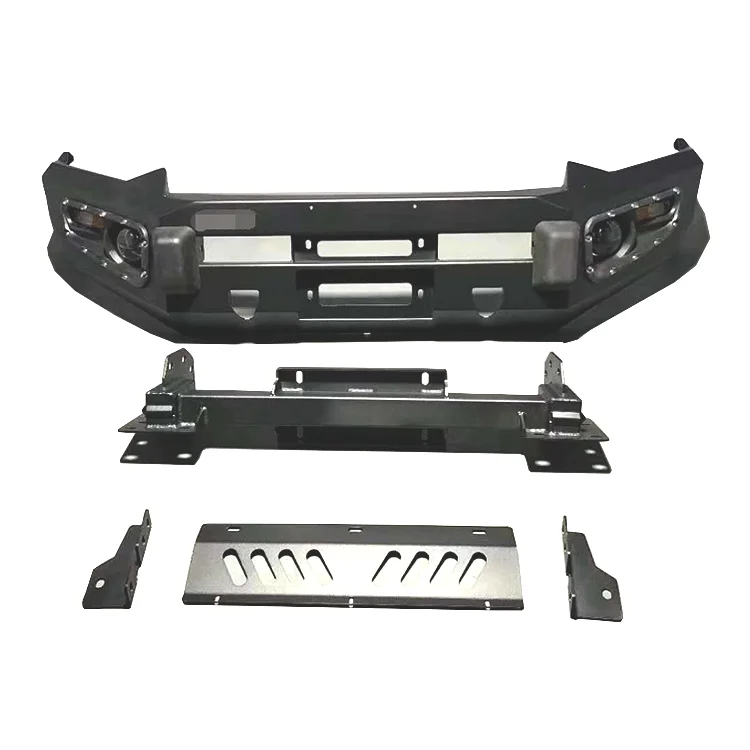 Wholesale China 4x4 Offroad Steel front Car Bumper 4x4 for Mitsubishi Pajero 05-14 front Car Bumper