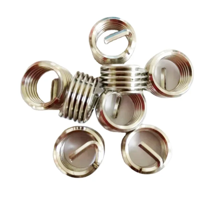 Left Hand ST7 * 1 Nickel-Based Alloy Steel Wire Screw Thread Inserts Specification Product