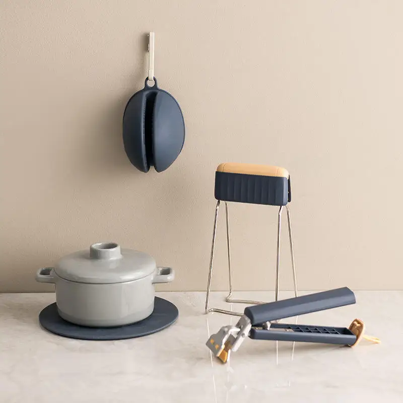 Kitchen accessories anti-scalding plates and bowls clamp pot holder gripper clips