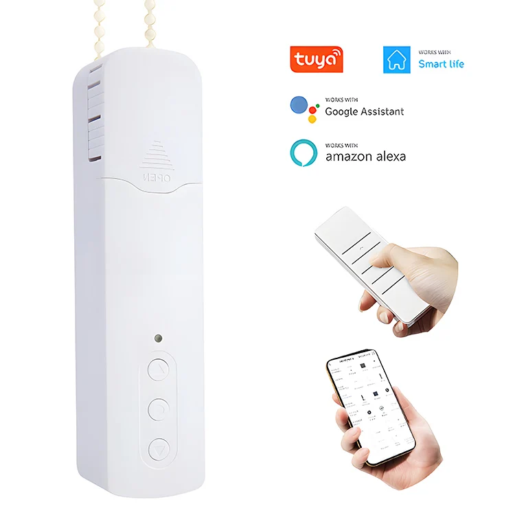 Electric Curtain Motor Manual Chain Roller Blinds To Intelligence Electric Blind Driver