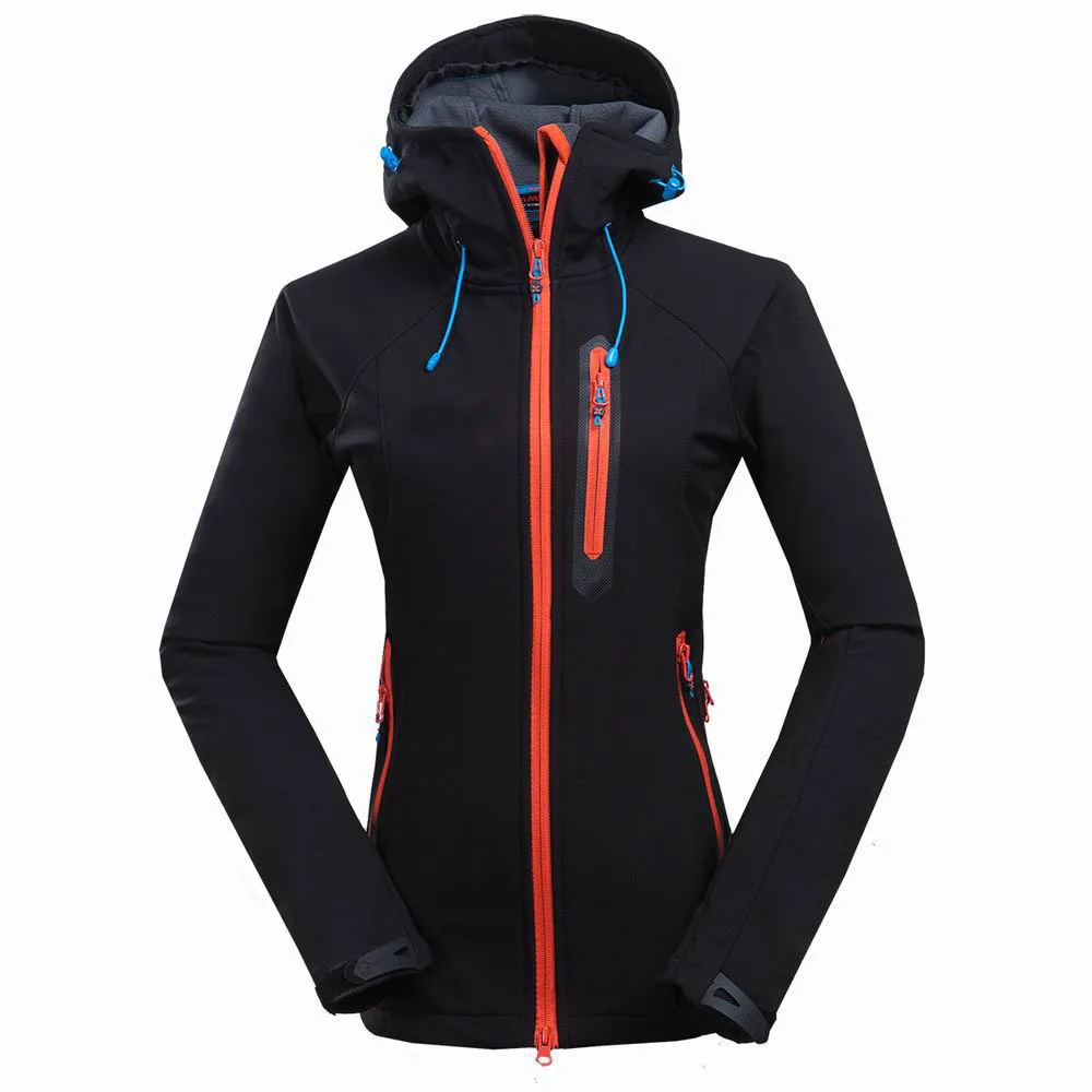 New product listing green softshell jacket jacket waterproof jacket for women
