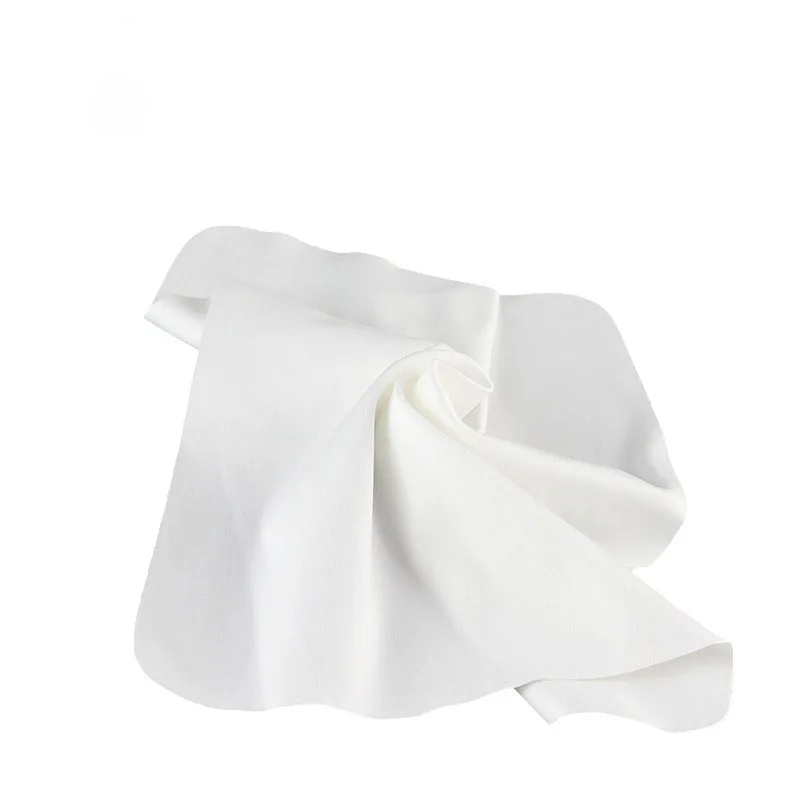 Premium Jewelry Microfiber Polishing Cloth Logo Glasses Cleaning Cloth White Microfiber Cleaning Cloth