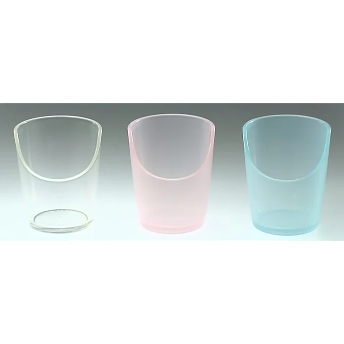 Mouth fitting nursing care children Old people water reusable plastic cup