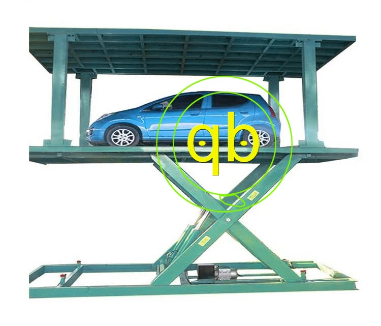China-Made 2-Level Hydraulic Car Storage Lift System Steel Construction Pit Drive Mode Garage Vehicle Hoist for Private Houses