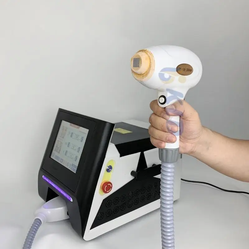 Powerful hair removal machine 808nm laser diode 60 million shots salon beauty hairlessness device fast depilation design logo an