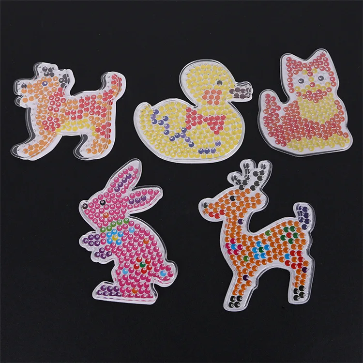 Kids diy toys 5mm perler hama beads ironing pegboard