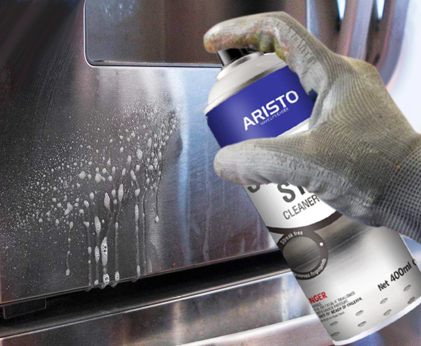Очиститель и полировка нержавеющей стали Aristo защита приборов