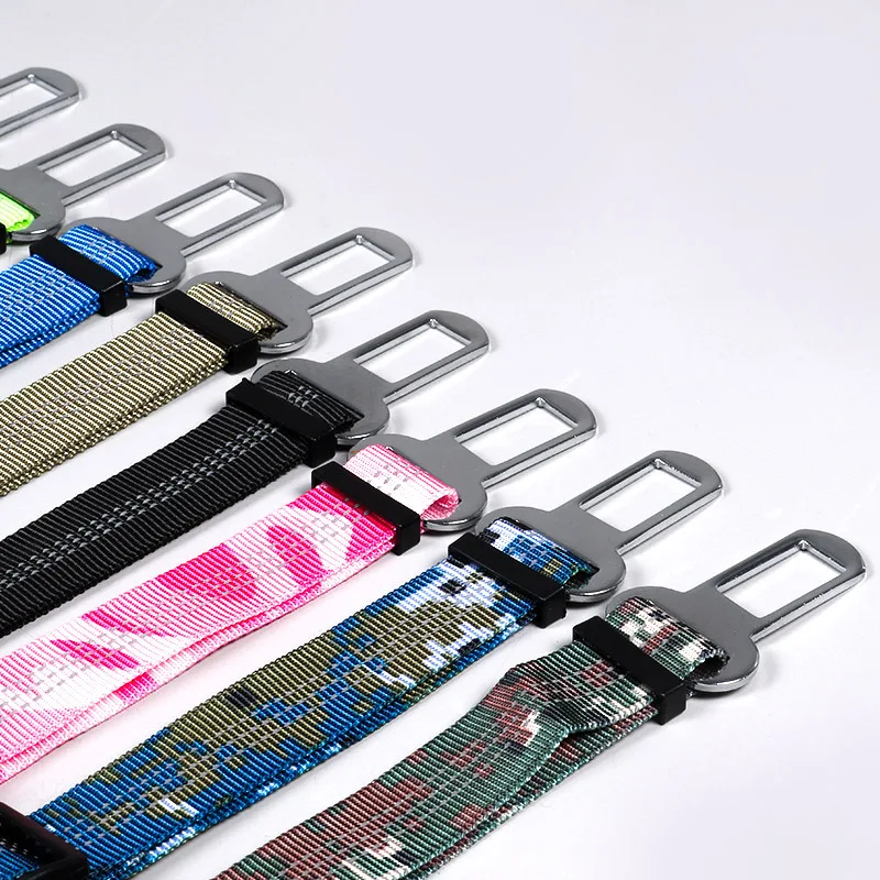 Adjuster Car reflective safety pet dog seat belt Car dog belt dog leash lead