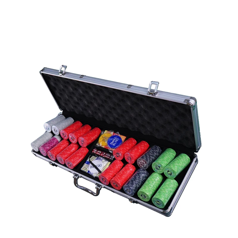 YH Cheap Custom 10g Ceramic Poker Chips 300pcs EPT Chip Sets for Texas