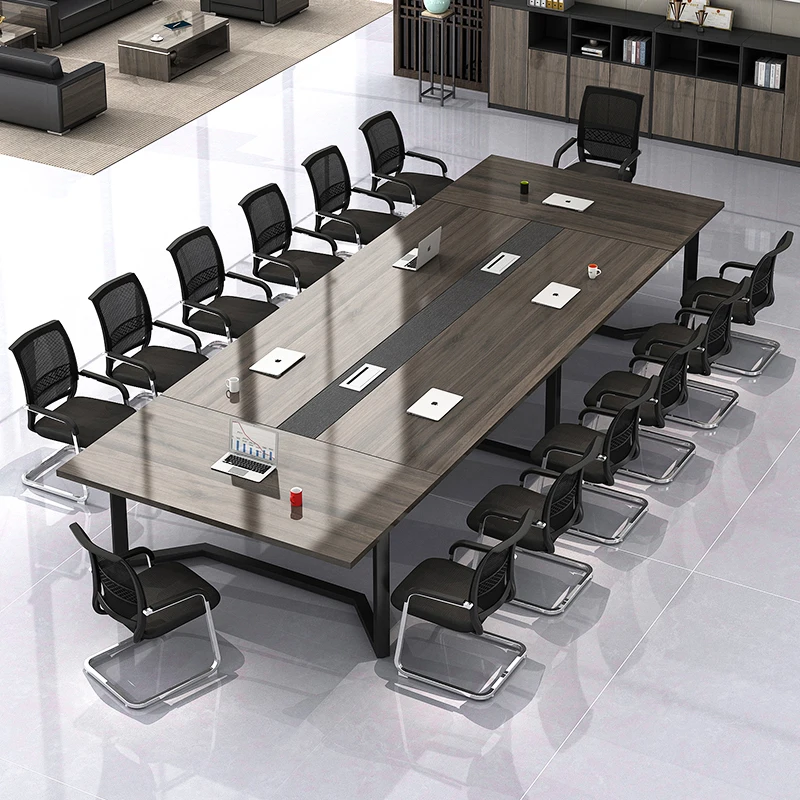 HYZ06N office furniture luxurious desk office meeting room conference table and chairs set meeting table modern conference table