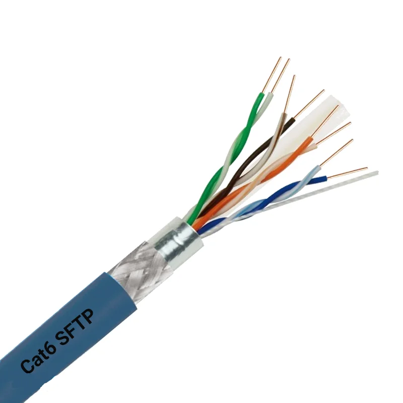 Brother-Y 4 Pairs  UTP/FTP/SFTP Ethernet Cable with Ground Wire Cat6 Cable 305m Roll Price