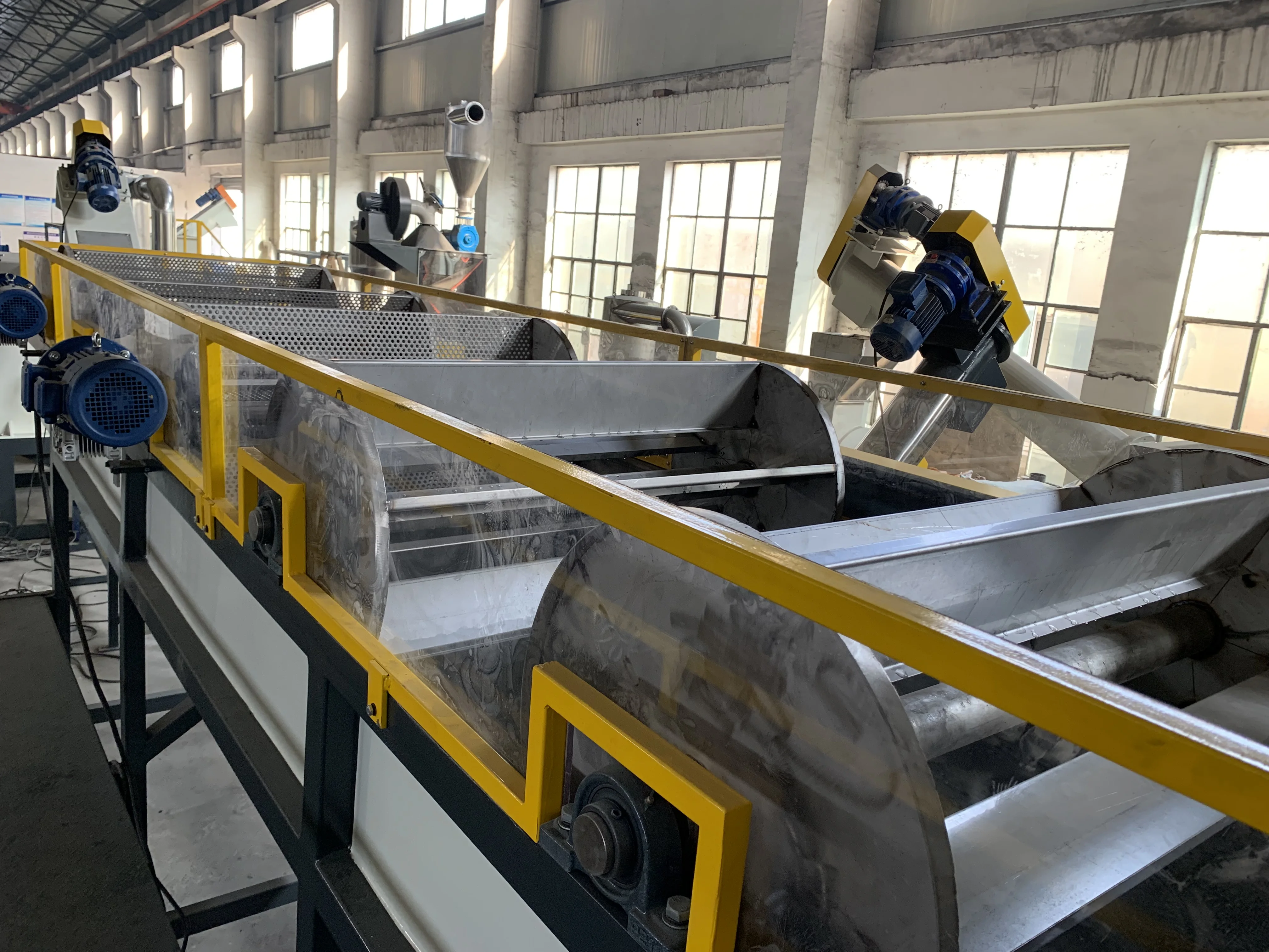 Low price plastic recycling machine plant line for pp pe hdpe rigid hard and soft raw material