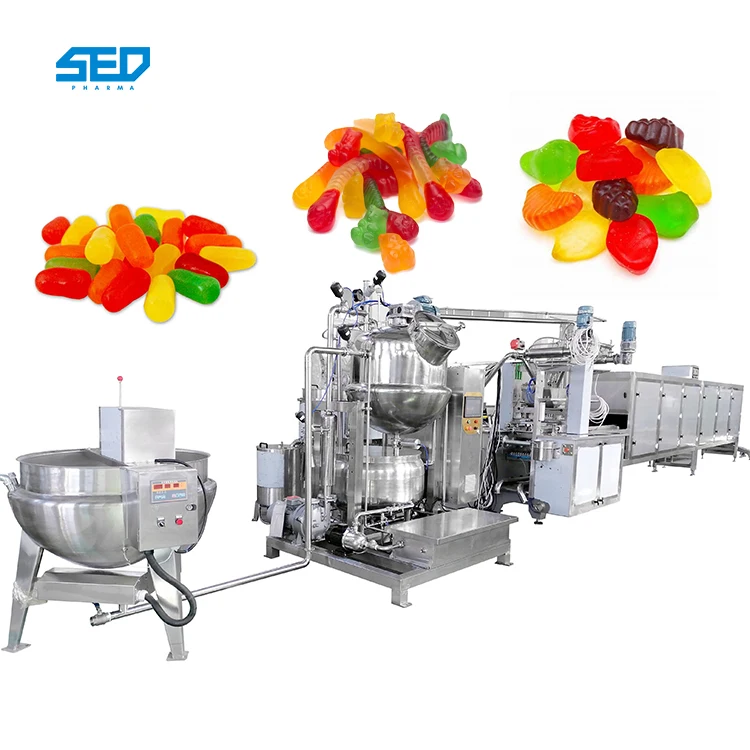 Commercial Small Hard Candy Making Machine Soft Candy Mold Depositing Machine