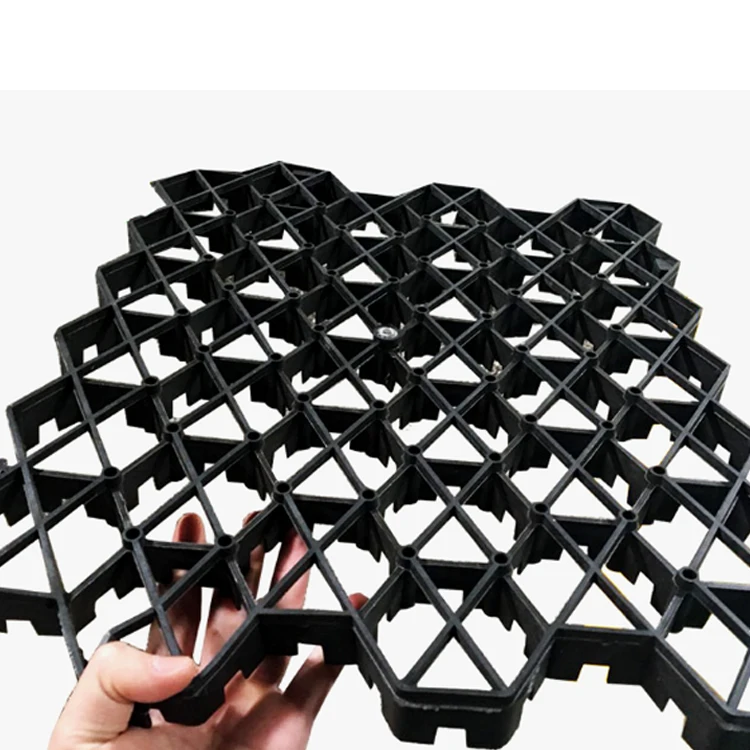 Прямая поставка с фабрики пластиковая сетка для травы HDPE гравия асфальтоукладчик пластик