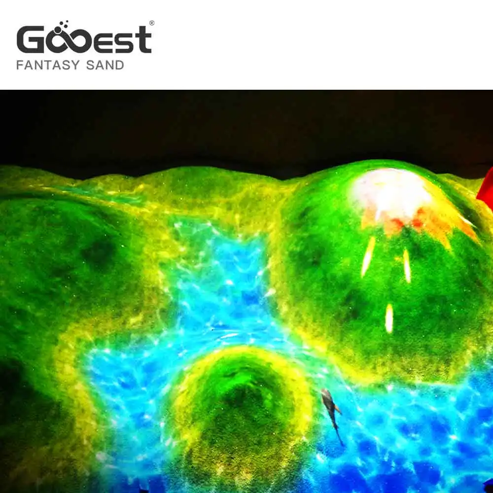 Hot sale indoor playground interact game  sandbox  projection