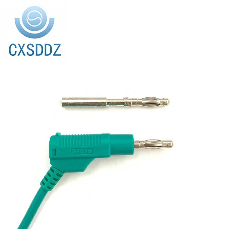 
CXSDDZ-S402W 4mm double-ended Stackable banana plug test leads 
