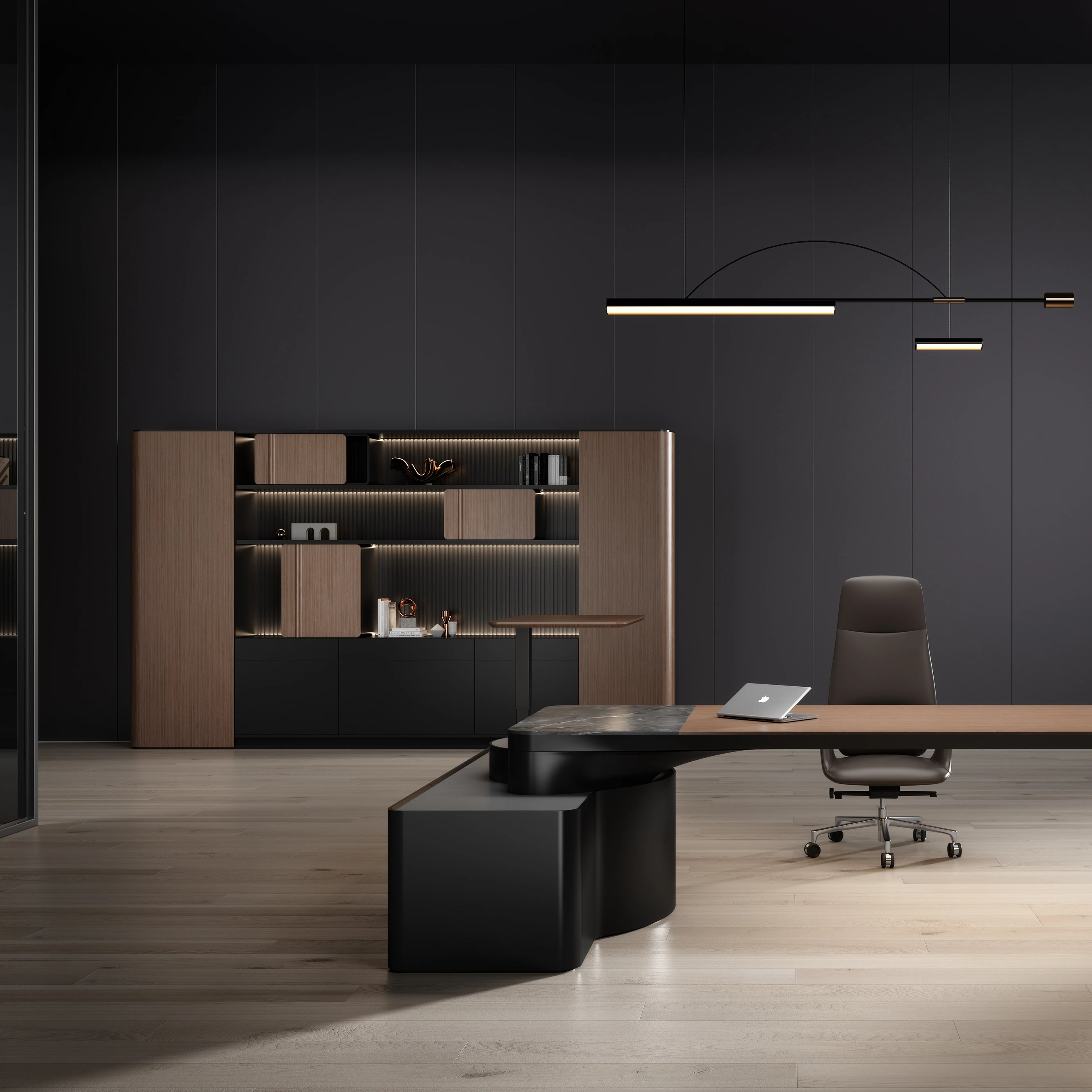 new design modern furniture  office wood file cabinet executive office room