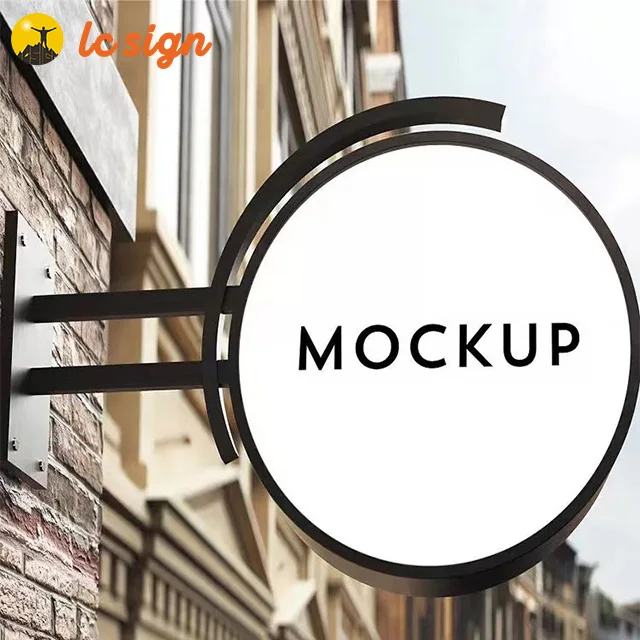 customized size real estate agent or restaurant menu board or picture frame acrylic photo frame slim crystal LED light box