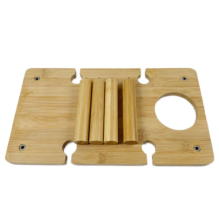 WDF Hot Selling portable picnic table foldable table meja lipat mesa dobravel bamboo picnic table for outdoor