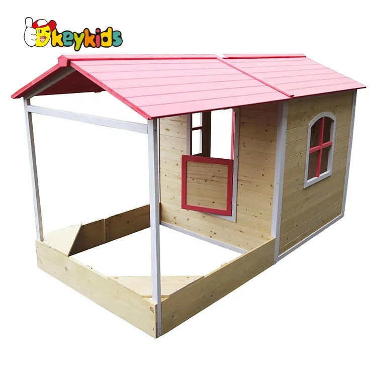 2021 Backyard large outdoor wooden playhouse for kids W01D086