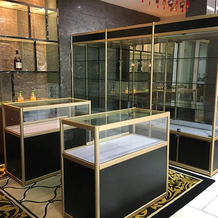 High end shoe shops decoration with shoe display cabinet and shoe rack from Guangzhou