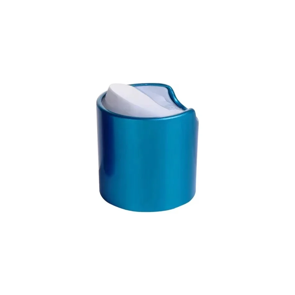 Empty container screw cap shiny color plastic shampoo bottle caps
