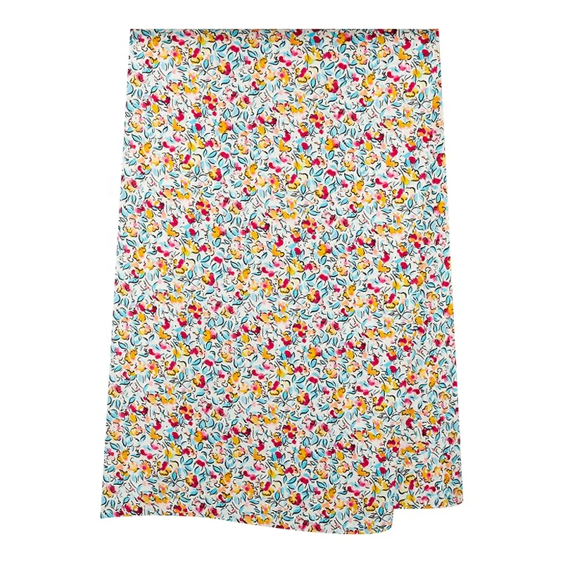 2022 Tongyixin new design silk satin printed fabric 100%silk pure mulberry digital print women dress 30mm silk satin mans shirts