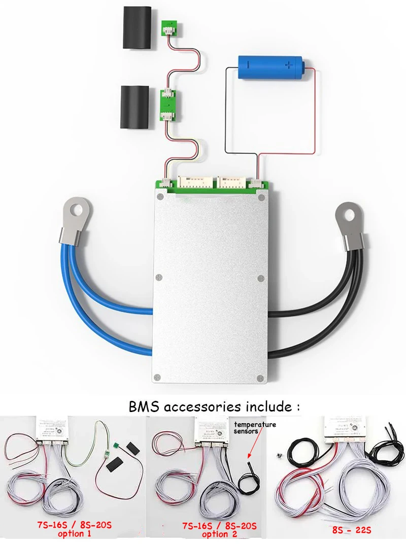 Умный Bluetooth 7S до 20S Lifepo4 Li-Ion LTO плата защиты батареи BMS 320A 300A телефон ЖК-компьютер 8S 10S 12S 13S 14S BT