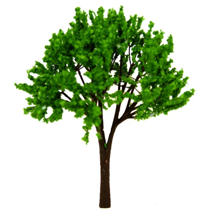 12cm 14cm 18cm 22cm Mini Doll House Miniature Architecture Model Tree Diorama Builder Maker Train Layout