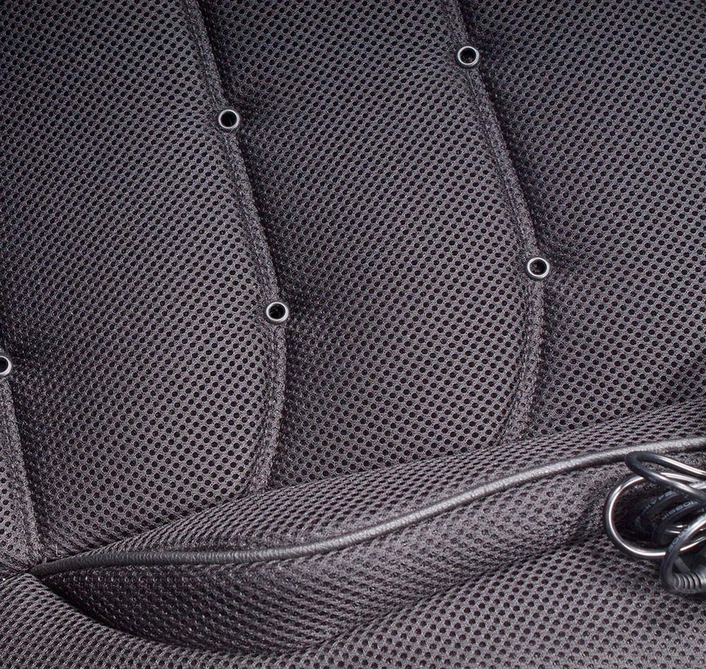 Best price 3d mesh foam auto type cooling seat cushion 1.8A-2.5A comfort cooling car seat cushion