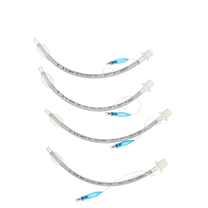 Good selling high quality easy to use silicone endotracheal tube with cuffed
