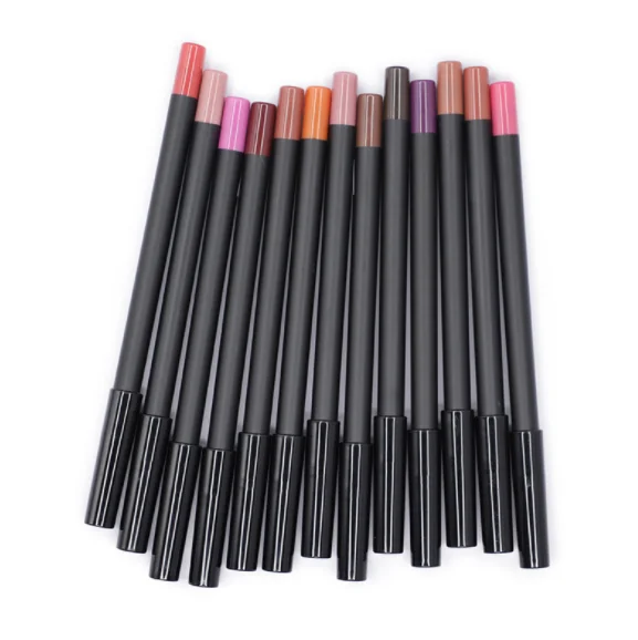 Makeup lip liners brown lip liner pencil private label