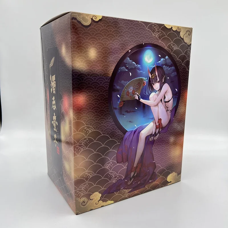 23cm Fate/Grand Order Shuten Douji PVC Anime Figure Sexy Assassin Girl in Action with Caster Hentaii Adult Collection Doll Toy
