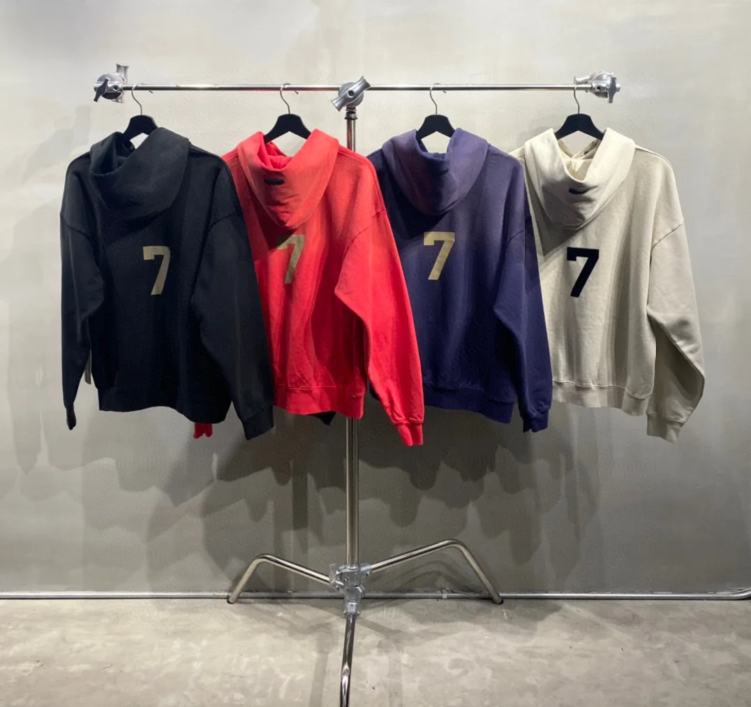 Casual sportswear Old sandblasted hoodie for the main line hooded Hoodie Ess clothing Hip hop High street hoodie
