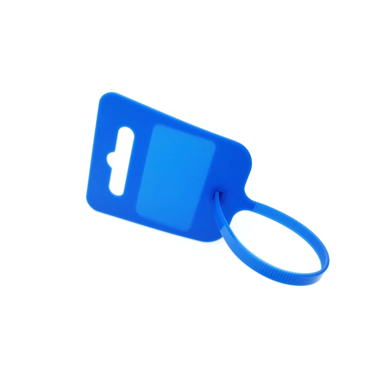Pull Tight Plastic Nylon Cable Tie Hang Tag