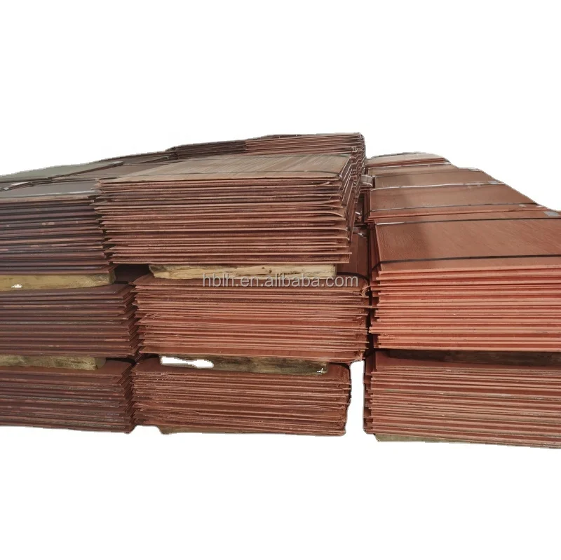 99.99% copper cathodes red copper sheet price per kg 0.5mm 1mm thickness copper sheet for sale