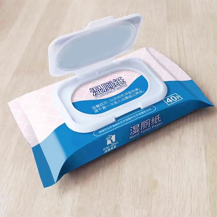 
1 Pack 40 FreshFeel Flushable Wipes for At-Home Use Safe 