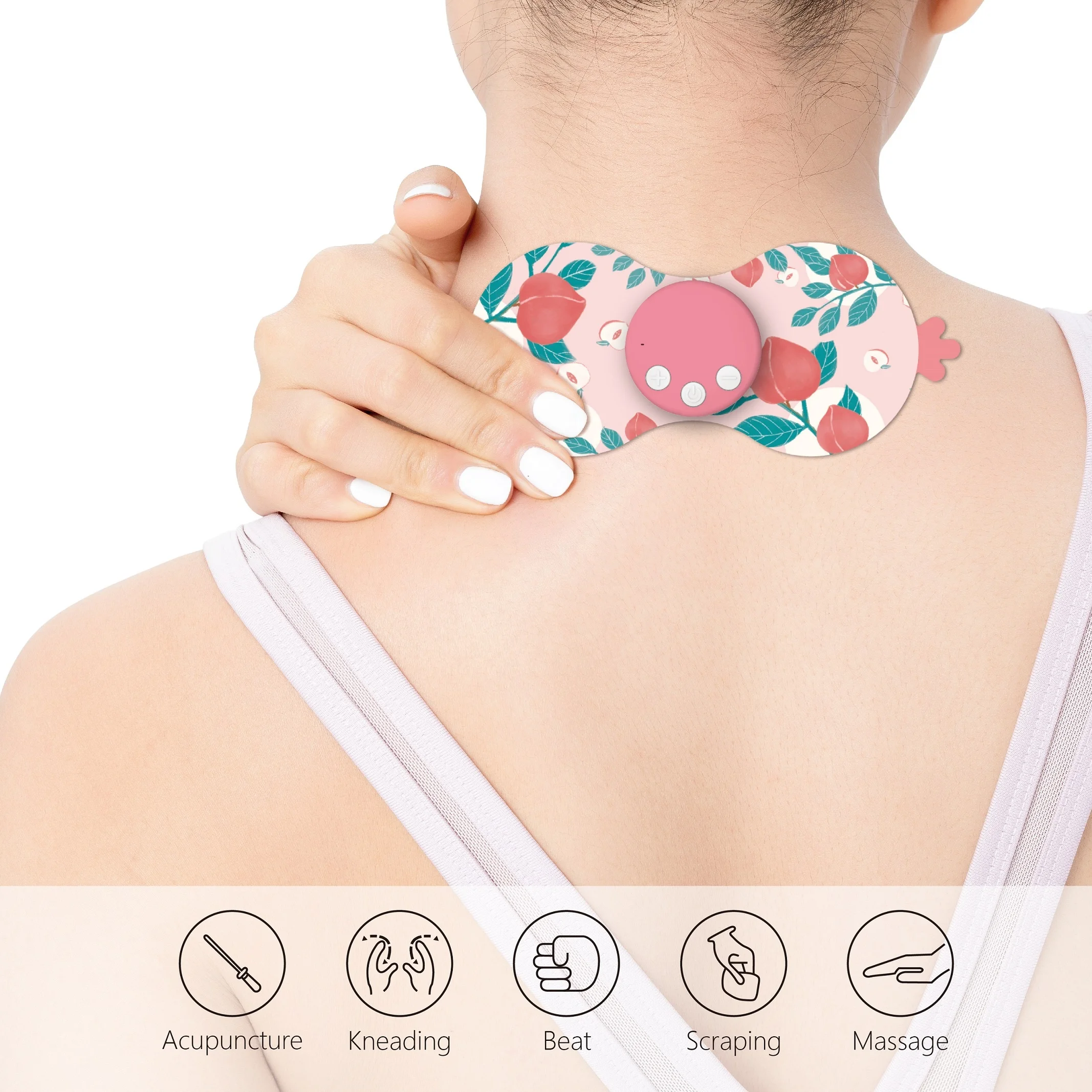 OEM ODM PET EMS Massager With Rechargeable Polymer Battery Tens EMS Muscle Stimulator For Muscle Massage Customized