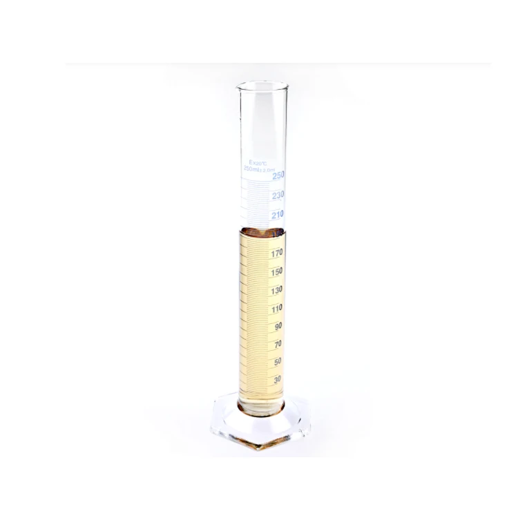 Hot Selling Cheap Laboratory and School Use Tdmc Glassware Glass Measuring Cylinder