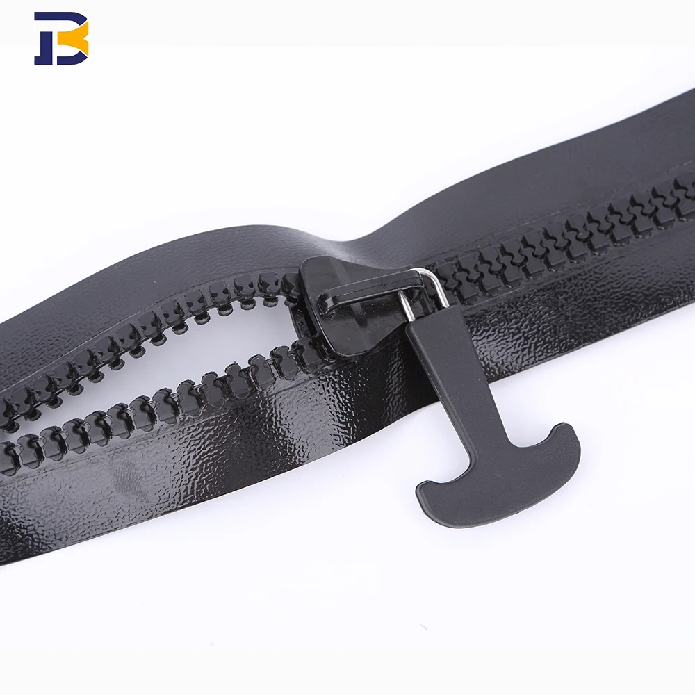 Factory custom wholesale 5# waterproof zipper close ends waterproof zipper with zipper pillers for diving suit.