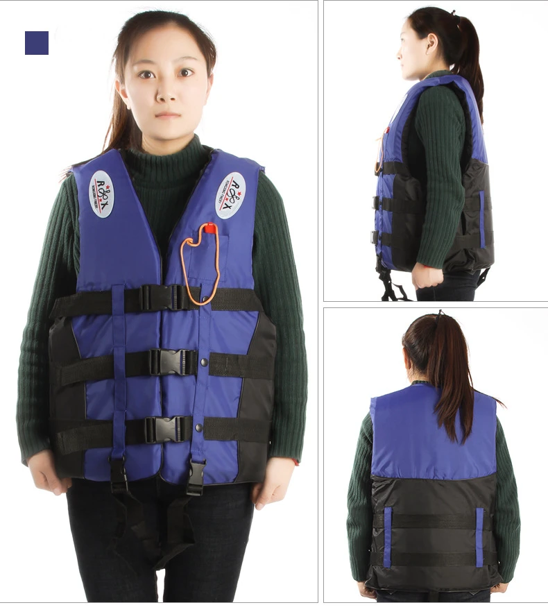 Boat fishing rafting thicken life-saving vest foam adult swimming life vest jackets watersports adults