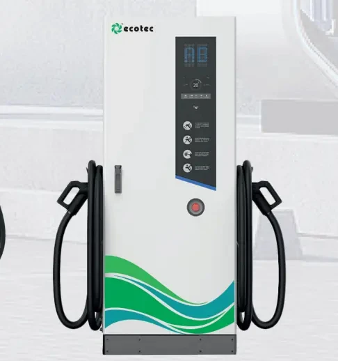 Ecotec DC EV Charger 120Kw Double Nozzle CHAdeMo