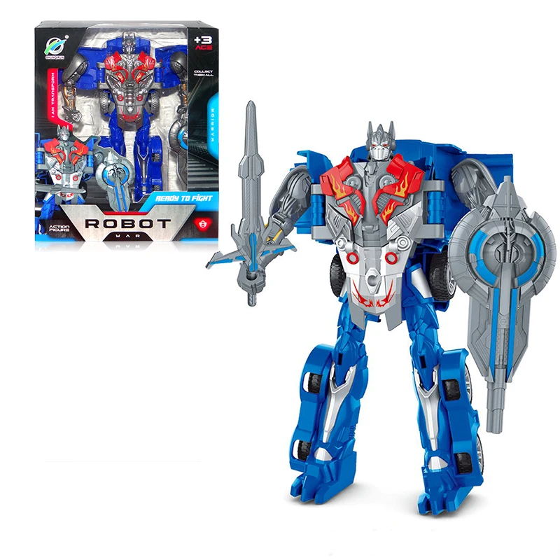 Transforming Car Toy Hot Selling Robot Car Deformation Robot Toy Changeable Model Toy