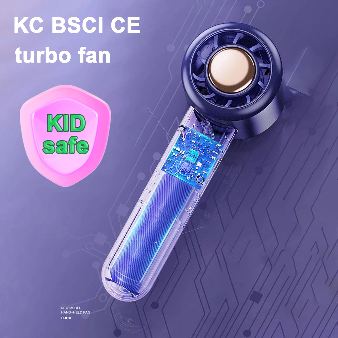 OEM Desktop Fan Handheld Mini Powerful Small Personal Portable Fan Speed Adjustable USB Electric Eyelash Cooling Fan