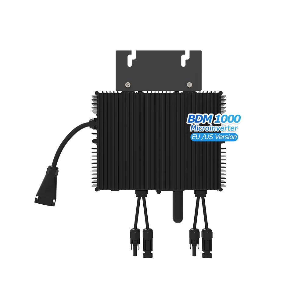 High Efficiency Micro Solar Inverter 600W 1200W 1500W 4 In1 Microinverter With 12 Years Warranty
