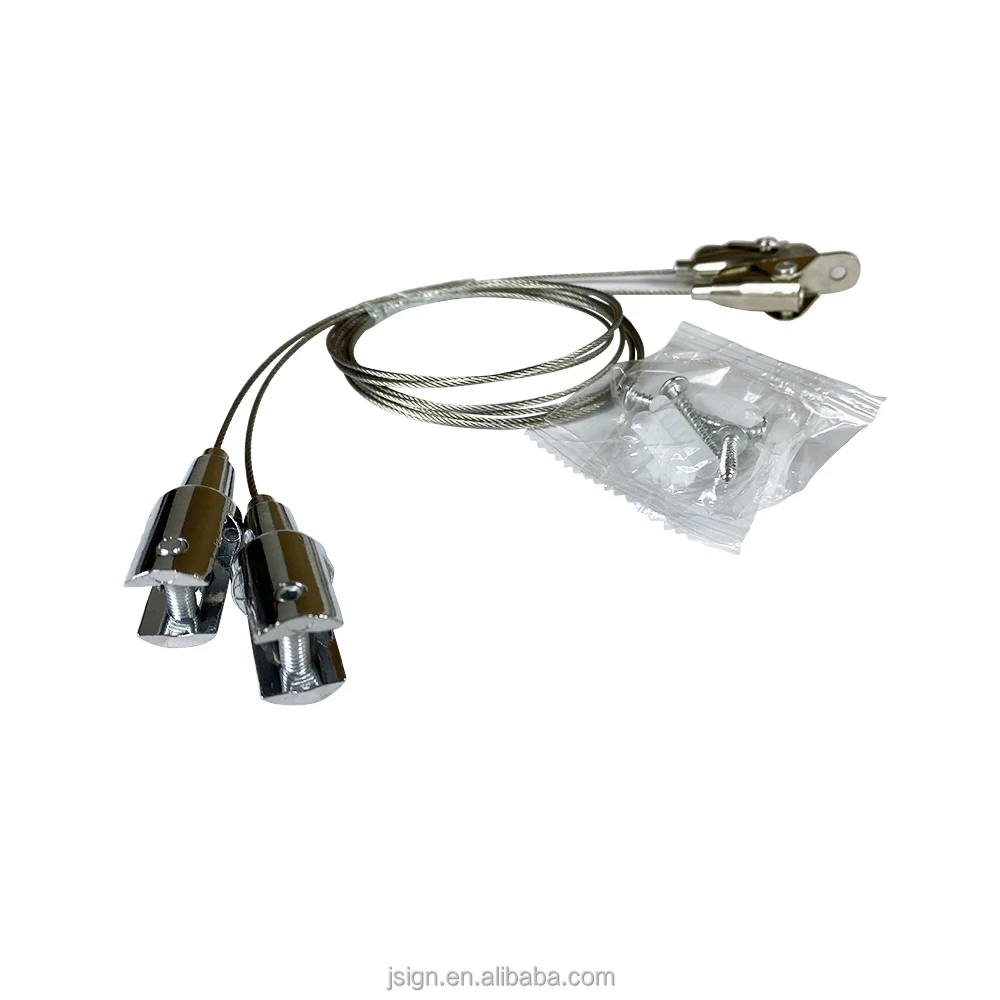 LED lighting lanyard panel light lanyard billboard signage hanging line adjustable wire lanyard